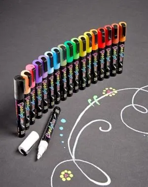 Torka bort våtkalkmarkör