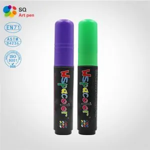 Platta torra radermarkörer