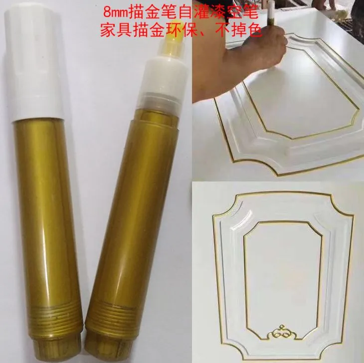 Deco Color Gold Line Pen Gold Coloring Pen Touch Up Marker